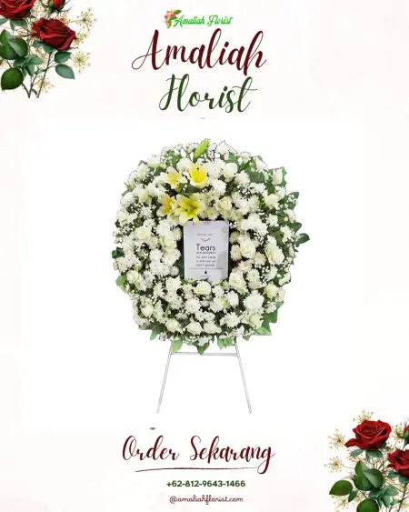 Krans Bunga Duka Tegalagung